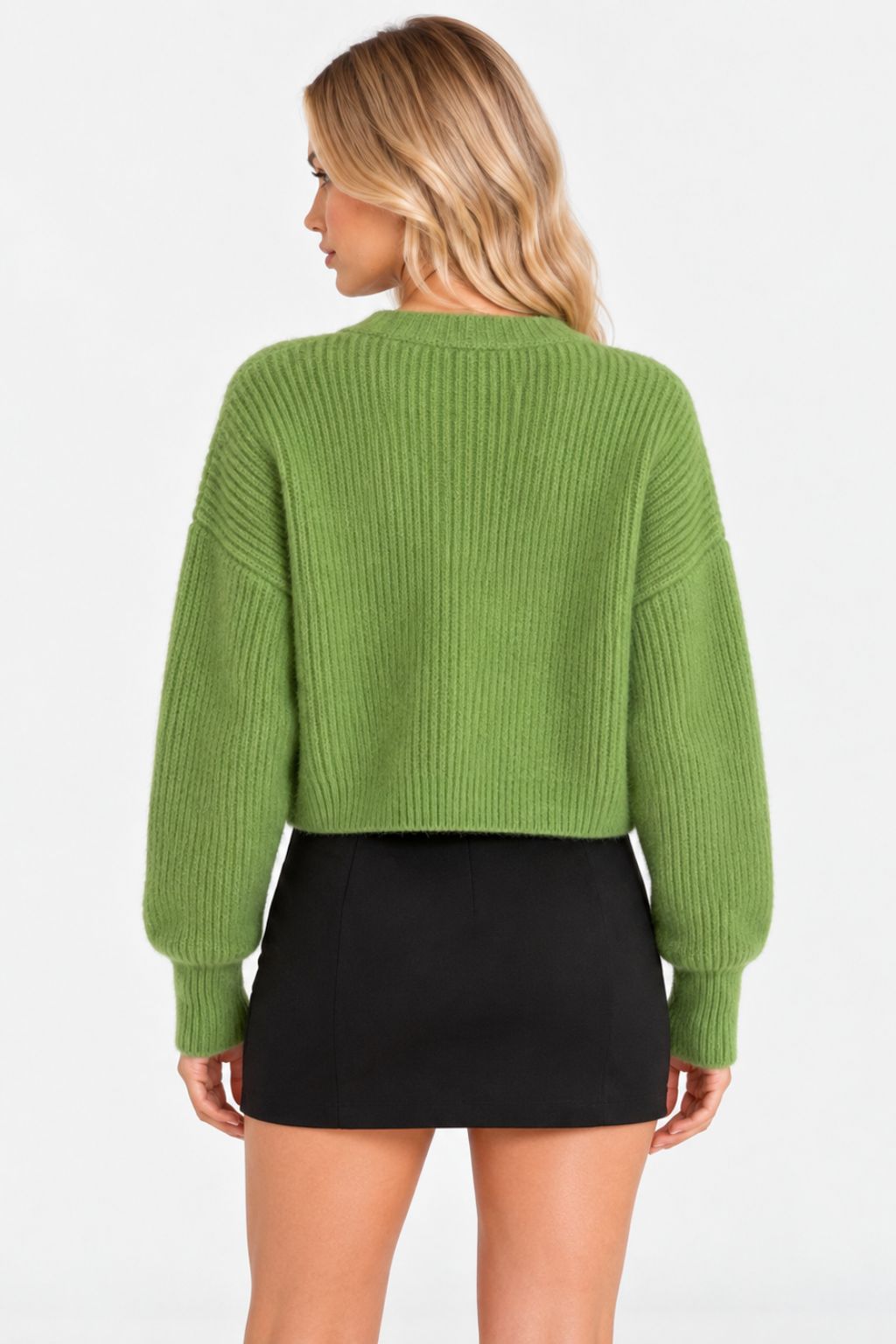 Solène® | Elegant V-Neck Knitted Cardigan