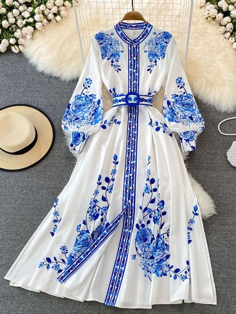Sheila® | Long-sleeved women's dress