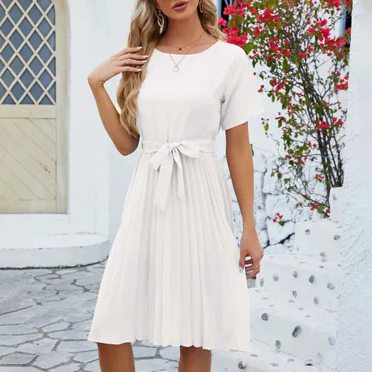 Dominique® | Mint Green Pleated Formal Dress