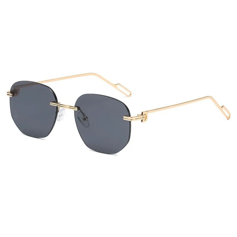 Small Frame Trimming Sunglasses For Women