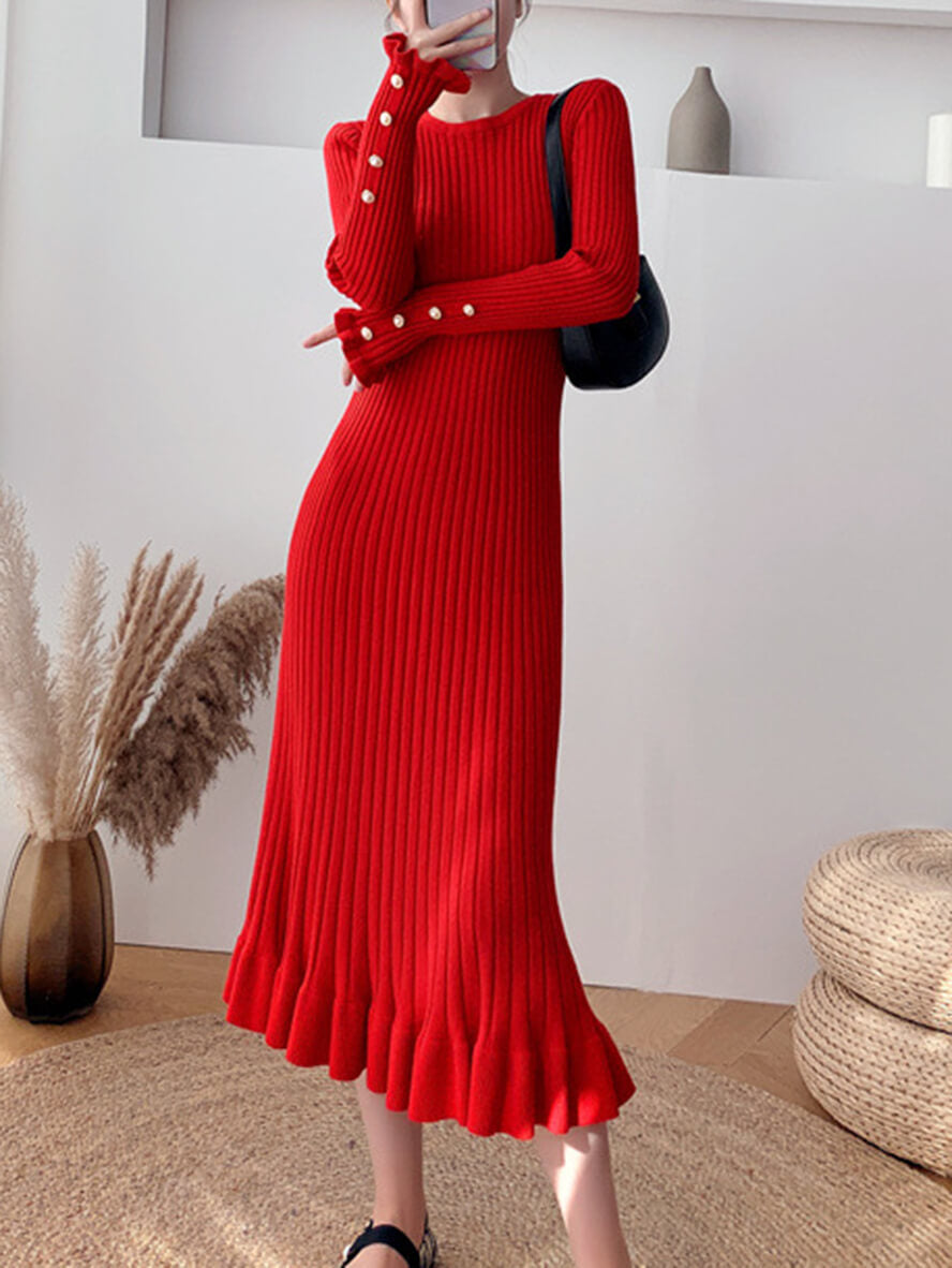 Rocio | Effortless and chic winter dress