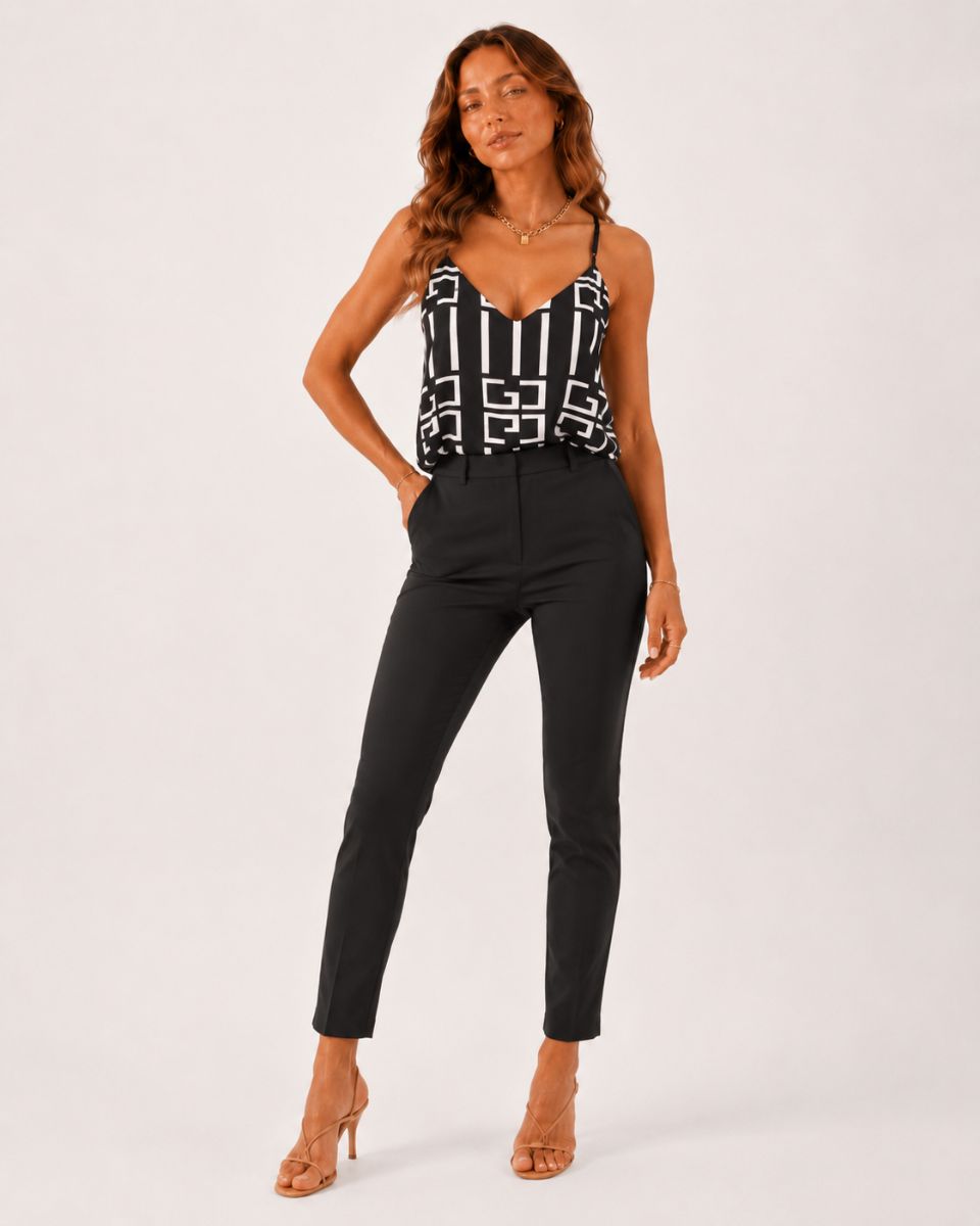 Isla V-neck Strap Vest Top