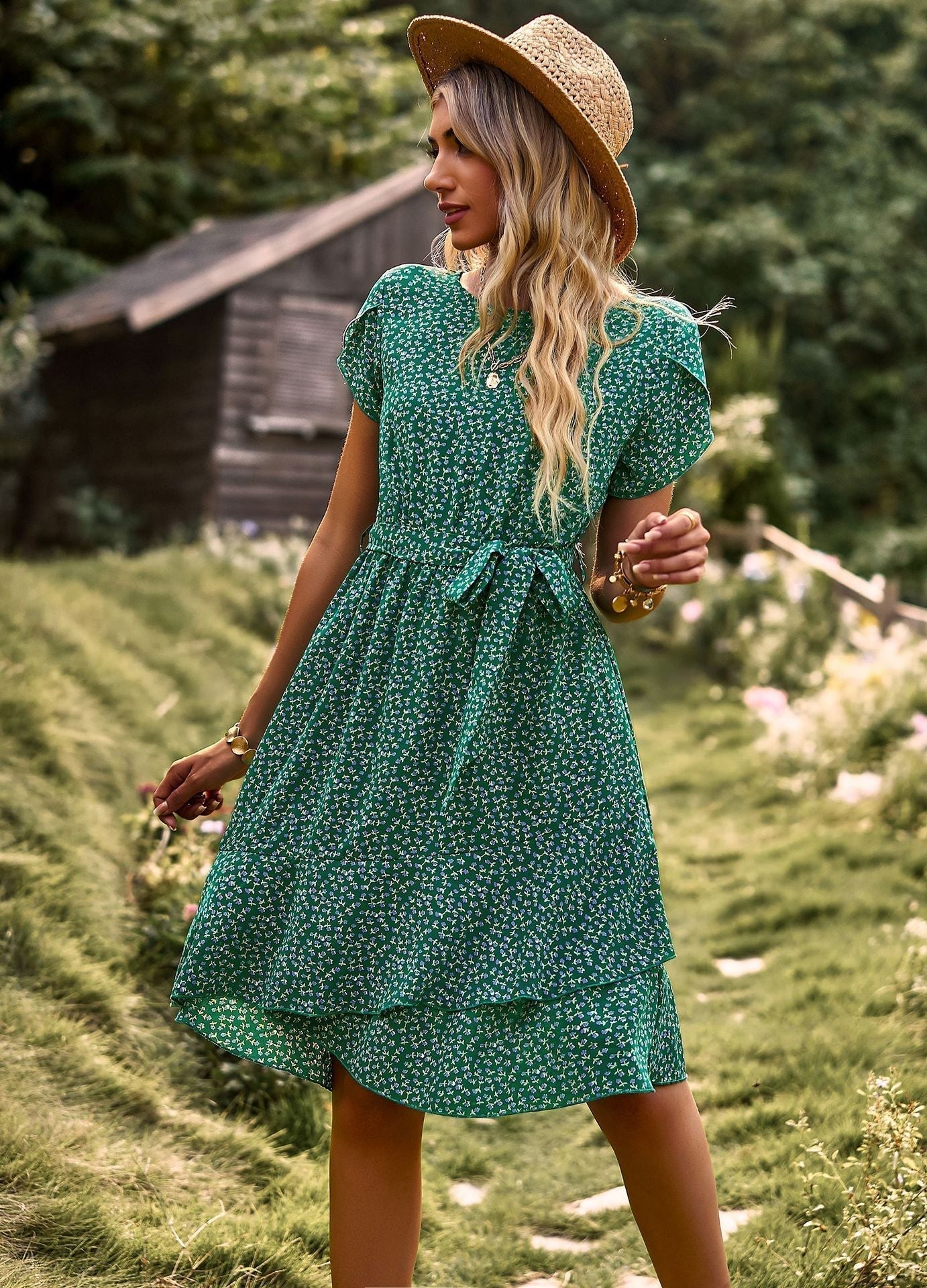 Trinity® | Comfortable Floral Dress