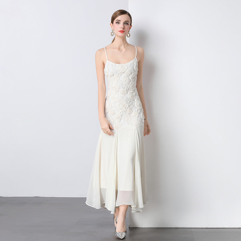 Marta® | Women'S Evening Dress With Elegant Lace Top And Flowing Skirt