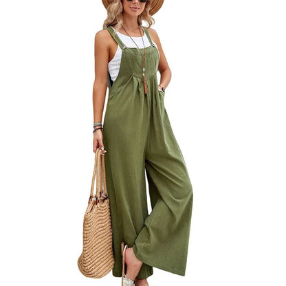 Ophelia | Women’s Casual Suspender Trousers