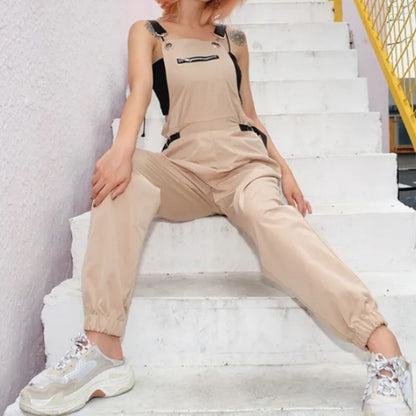 Francesca | Camel Overall Jogger
