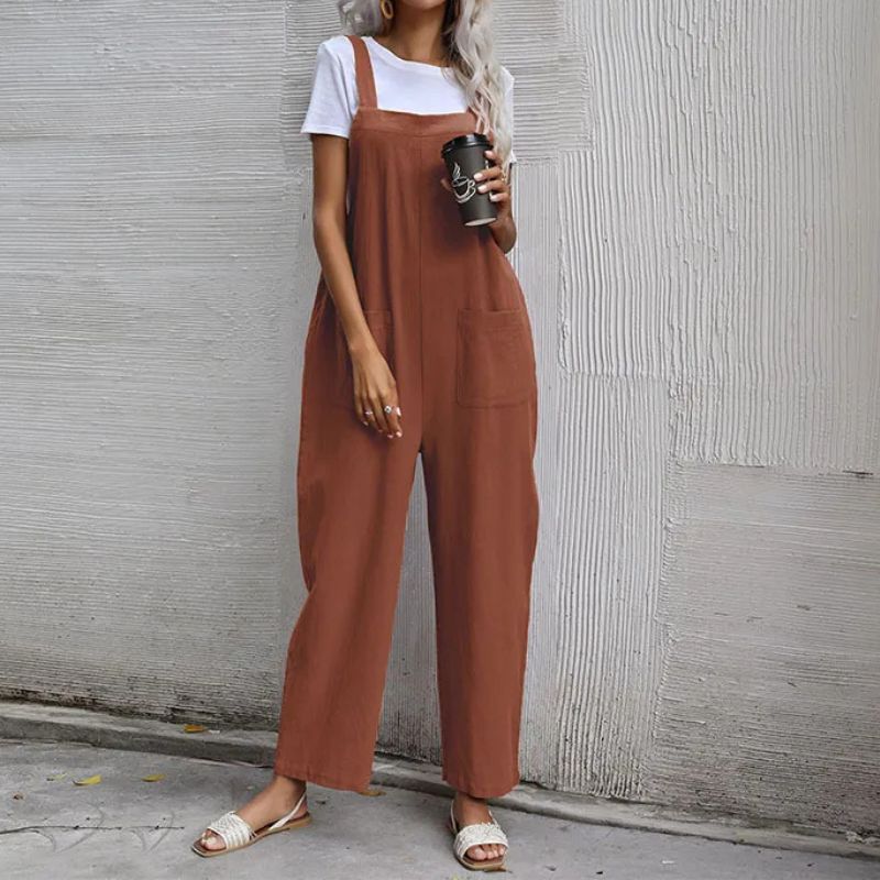 Juliette | Casual Pants With Cotton And Linen Pockets