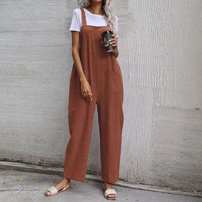 Juliette | Casual Pants With Cotton And Linen Pockets