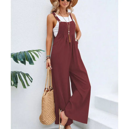 Ophelia | Women’s Casual Suspender Trousers