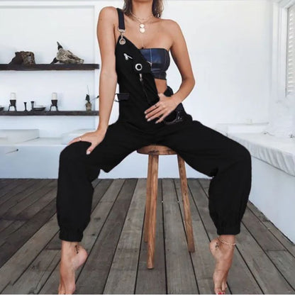 Francesca | Camel Overall Jogger