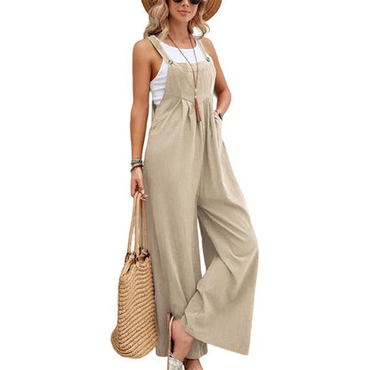Ophelia | Women’s Casual Suspender Trousers