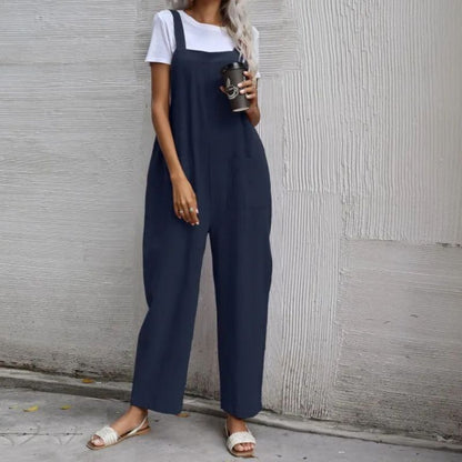 Juliette | Casual Pants With Cotton And Linen Pockets