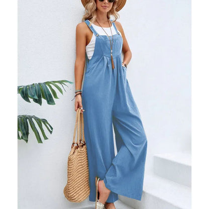 Ophelia | Women’s Casual Suspender Trousers