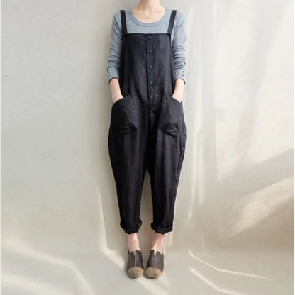 Marcella | Cotton and linen breathable overall