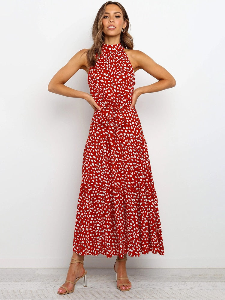 Adriana® | Summer Dress With Polka Dot Print Shine Into Summer