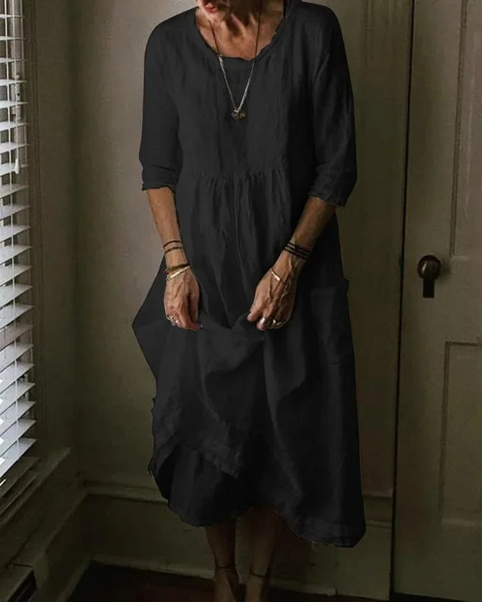 Eugenia® | Oversized Women'S Linen And Cotton Dress