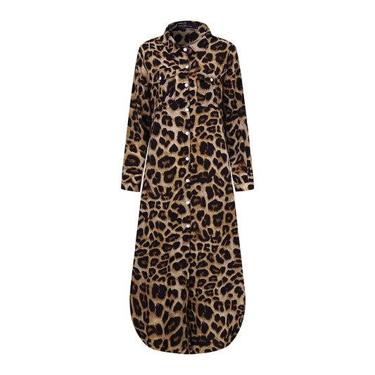 Rafaela® | Women's leopard print midi dress