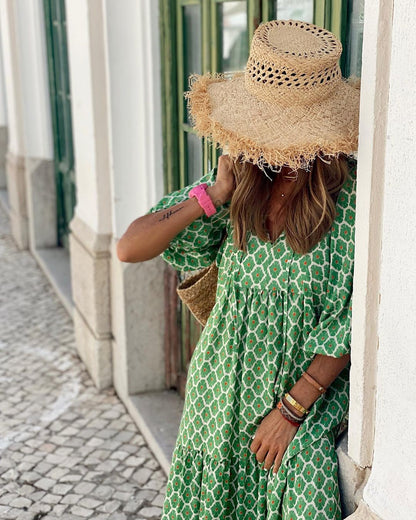 Adelina® | Long Bohemian Dress