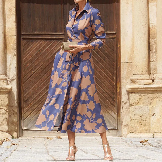 Lina® | Elegant V-neck dress