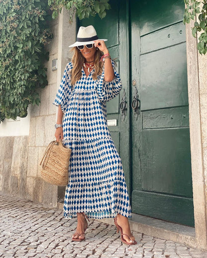 Adelina® | Long Bohemian Dress