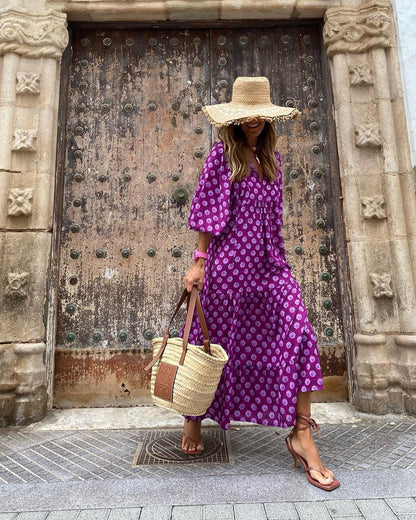 Adelina® | Long Bohemian Dress