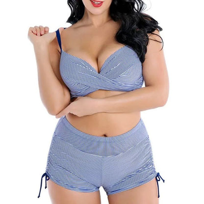 Skye | Plus-Size High-Waisted Pants Bikini
