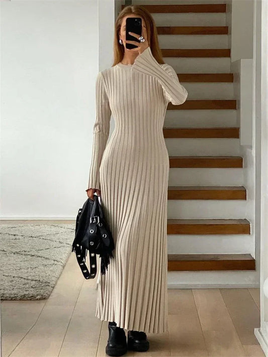 Diana® | Knitted dress with lacing
