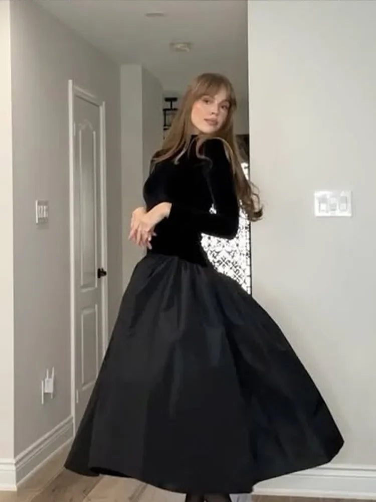 Isabella® | Long sleeve midi dress
