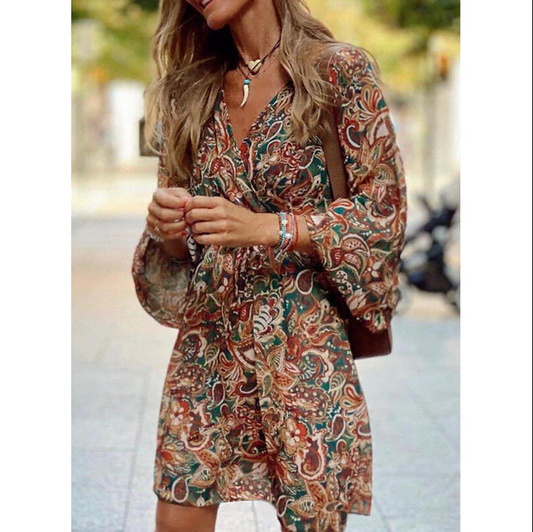 Evelyn | Long Summer Boho Dress