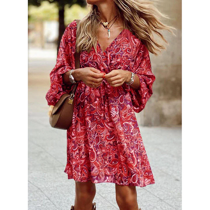 Evelyn | Long Summer Boho Dress