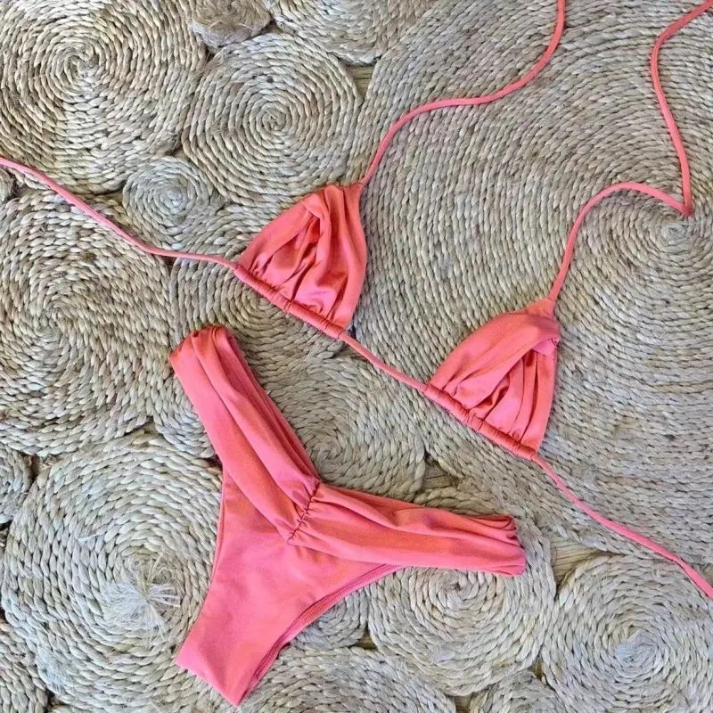 Aliyah | Triangle String Bikini Set