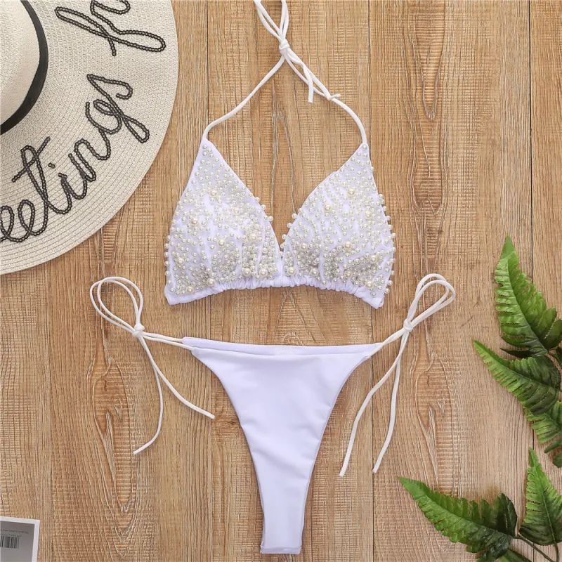 Erkyah | Halter Mini Bikini Swimsuit