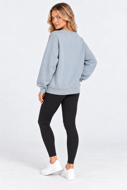 Marlowe Urban Casual Crewneck Sweatshirt