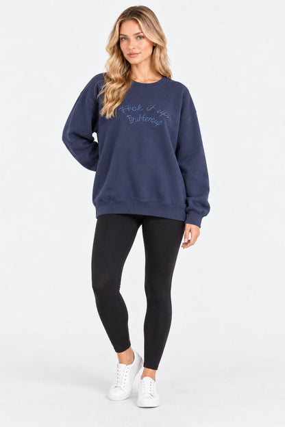 Marlowe Urban Casual Crewneck Sweatshirt