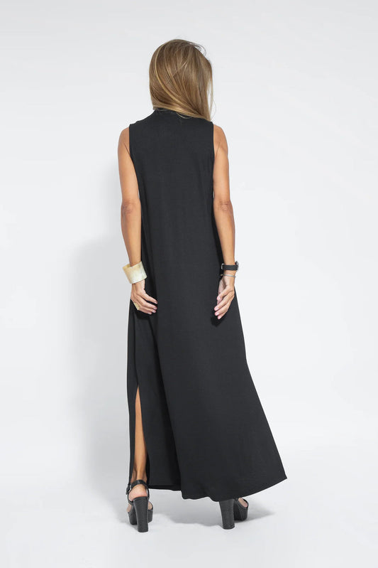 Nicole® | Long Dress With V-Neck