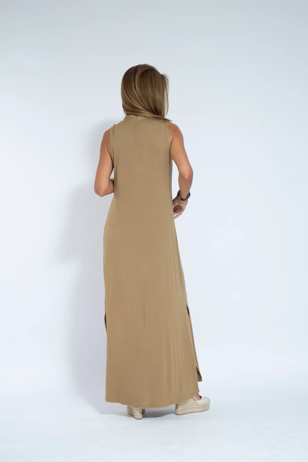 Nicole® | Long Dress With V-Neck