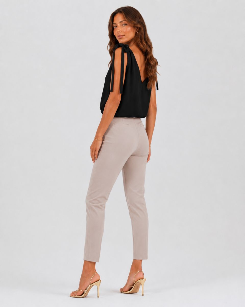 Vivienne Bowknot Tie Up Tank Tops