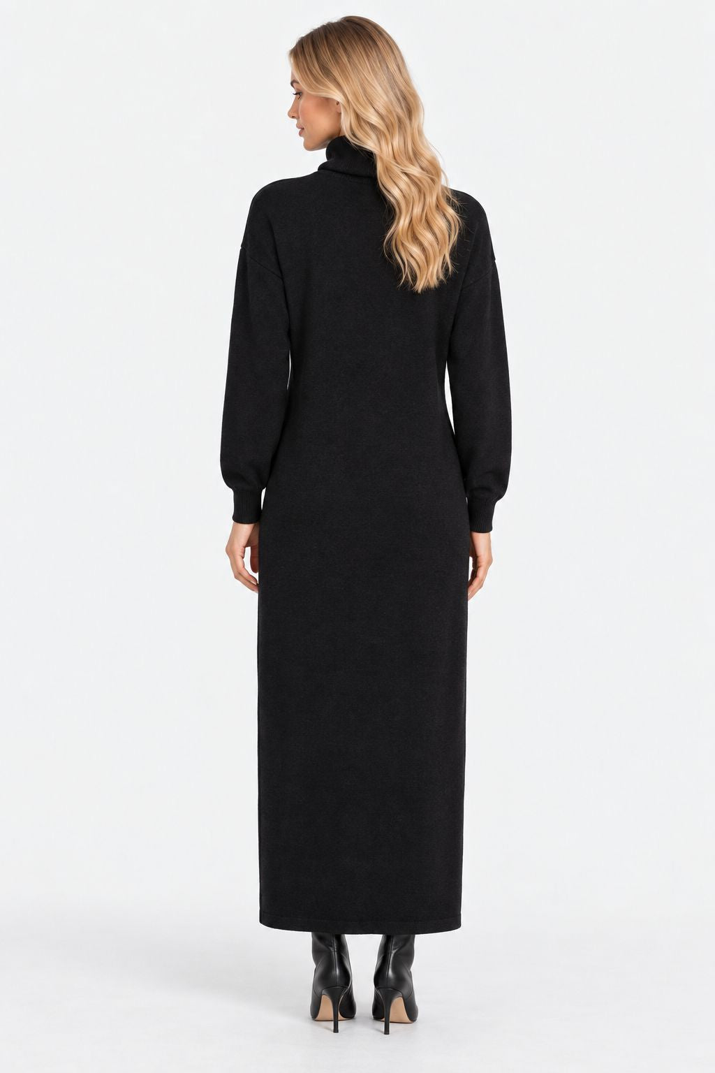 Ingrid® | Warm Long-Sleeved High-Neck Sweater Dress