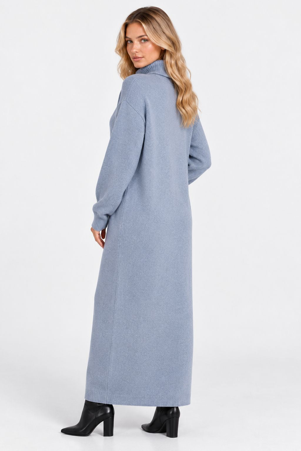 Ingrid® | Warm Long-Sleeved High-Neck Sweater Dress
