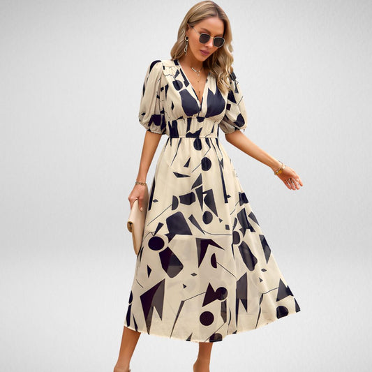 Daria® | Elegant Dress With V-Neckline