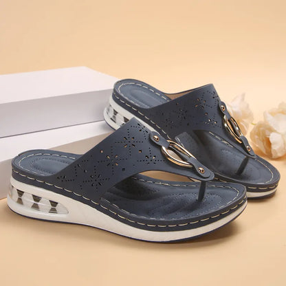 Celeste | Summer Air Cushion Thong Sandals