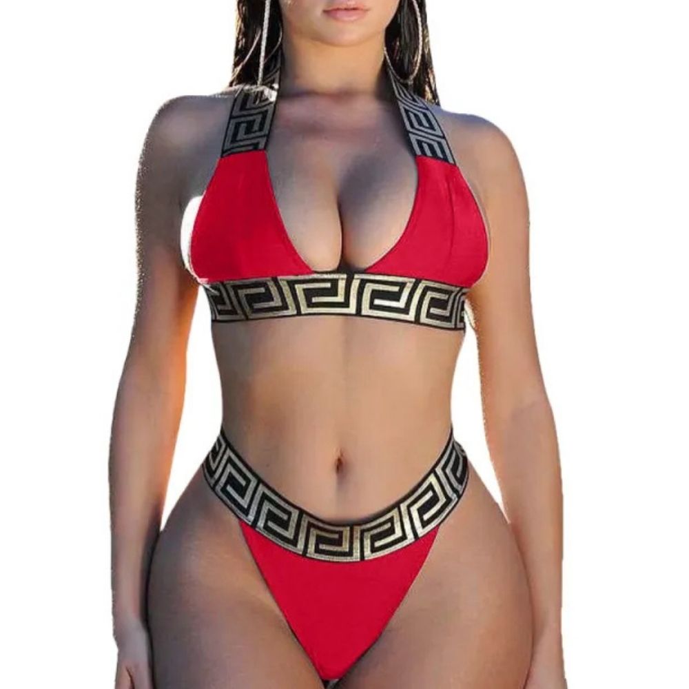 Paige | Women’s Printed Bikini Set – Two-Piece Swimwear