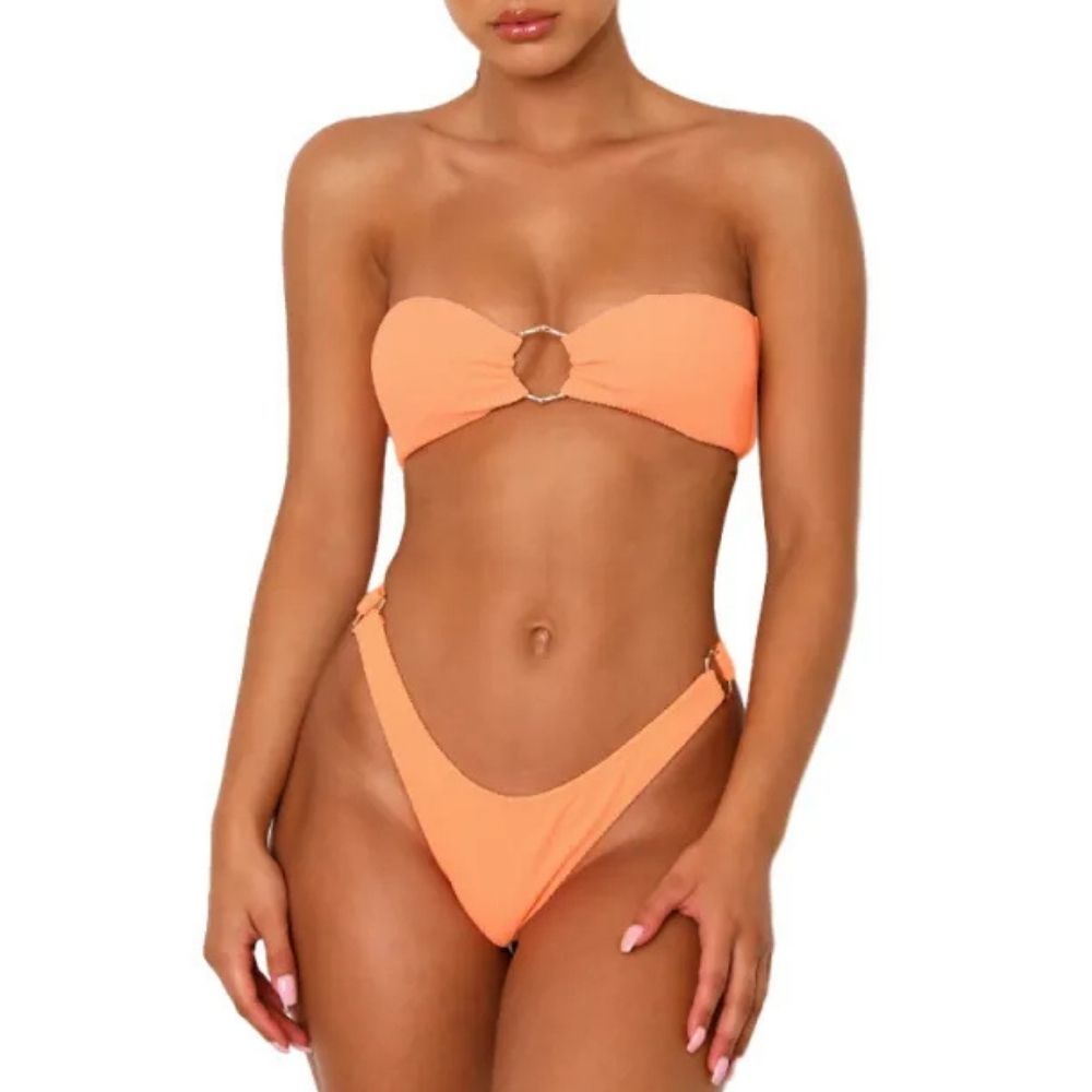 Aveline | Women Trendy Bikini with Back Buckle Detail