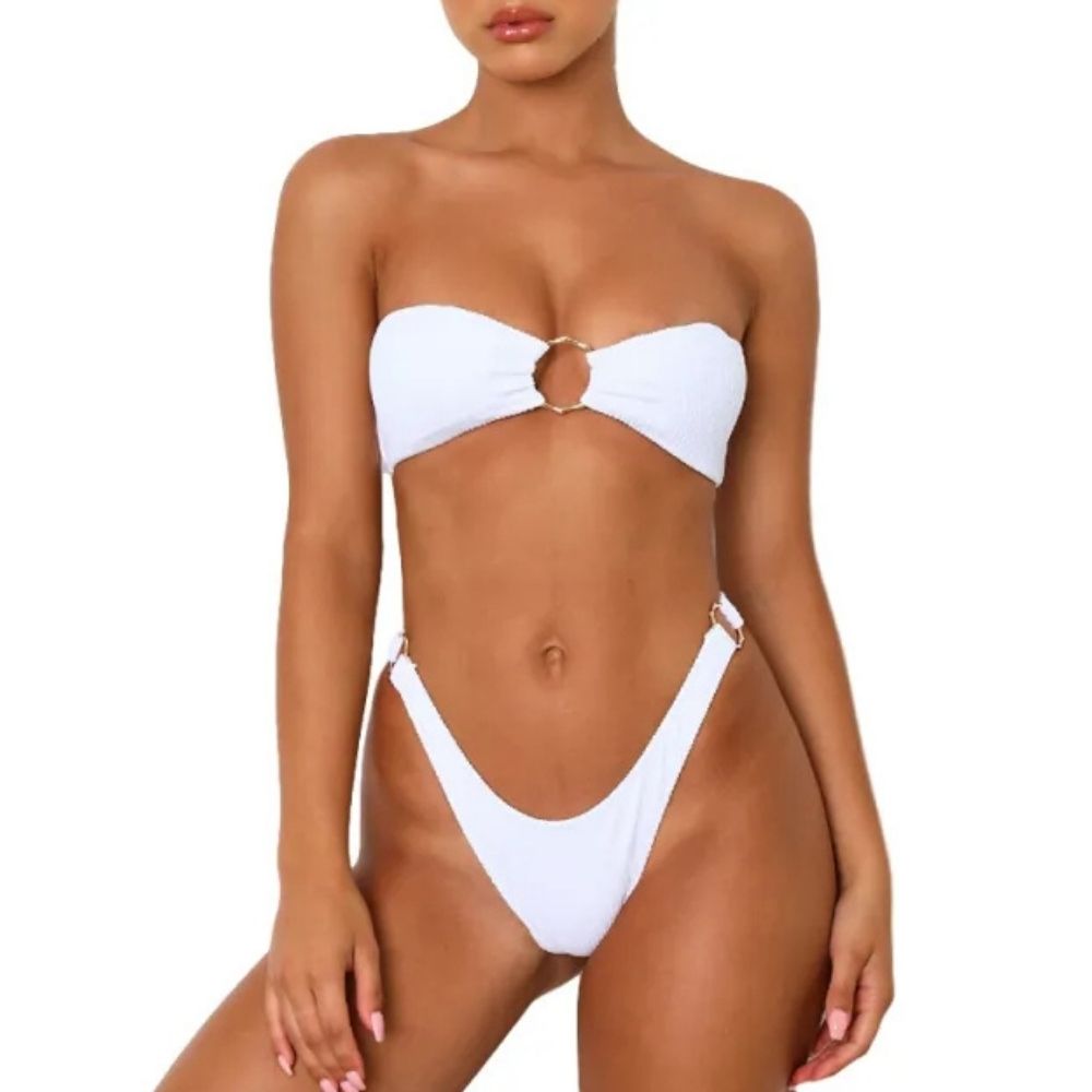 Aveline | Women Trendy Bikini with Back Buckle Detail