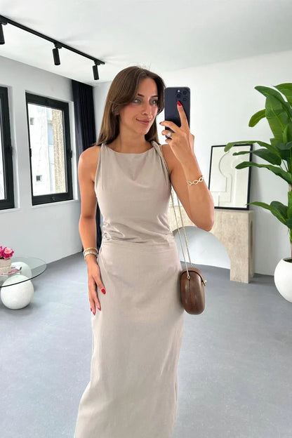 Bianca® | Elegant Sleeveless Midi Dresses