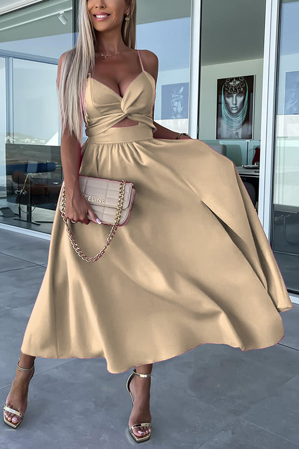 Loredana® | Elegant Midi Dress