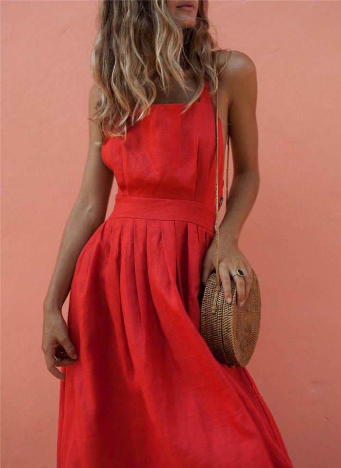 Melanie® | Elegant Midi Dress
