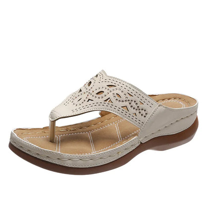 Sienna | Women’s Clip-Toe Wedge Sandals
