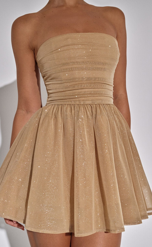 Guadalupe® | Women'S Glitter Cocktail Dress Mini