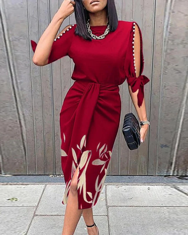 Juana® | Wrap Dress Festive Midi